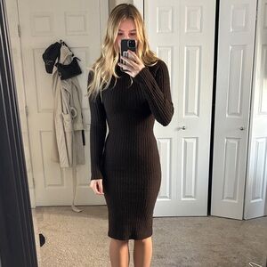 Brown dress